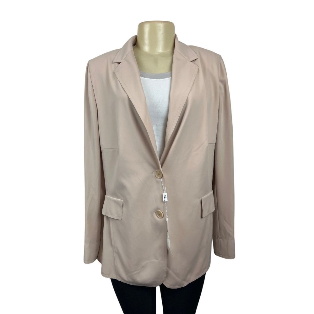 AKRIS Punto Women's Pink Blazer Jacket Sz 16 - NWT